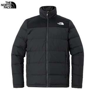 北面（The North Face）三合一冲锋衣男户外运动上衣羽绒内胆舒适保暖外套 0C5/深灰色/深灰色内胆/550蓬 XL/180