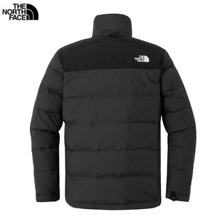 北面（The North Face）三合一冲锋衣男户外运动上衣羽绒内胆舒适保暖外套 0C5/深灰色/深灰色内胆/550蓬 XL/180