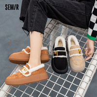 Semir 森马 女士毛毛鞋 SJSJ234096