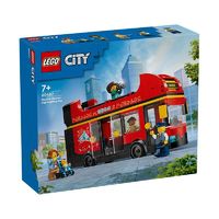 百亿补贴：LEGO 乐高 60407红色双层观光巴士城市拼插积木玩具礼品7+