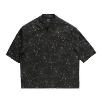 PUSHU 樸術 OPTIMISTIC ATTITUDE 朴术 青年印花短袖衬衫 146125