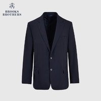 Brooks Brothers 男士24秋冬新款绵羊毛商务纯色西装外套