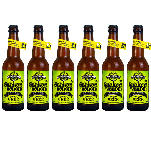 88VIP：Brewmeister 布瑞美斯特 原装进口蛇毒烈性精酿啤酒 67.5度 330ml*6瓶