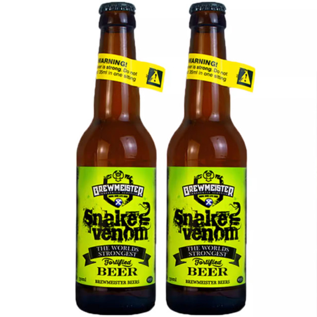 88VIP：Brewmeister 布瑞美斯特 斯内克威温蛇毒精酿啤酒 67.5度 330ml*2瓶
