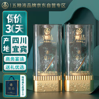 五粮液 WULIANGYE 52度 宜品辉煌腾达 500ml*2瓶