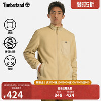 添柏岚（Timberland）男装摇粒绒24秋冬户外休闲保暖抓绒|A6NZ1 A6NZ1DH4/甘草黄 3XL