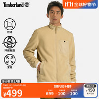 添柏岚（Timberland）男装摇粒绒24秋冬户外休闲保暖抓绒|A6NZ1 A6NZ1DH4/甘草黄 2XL
