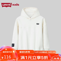 LEVI'S李维斯童装卫衣男童连帽卫衣秋冬薄绒儿童上衣
