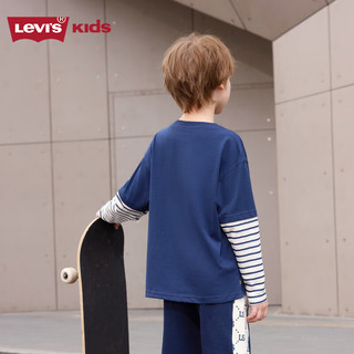 LEVI'S儿童童装T恤LV2432168GS-003 深靛蓝 160/80