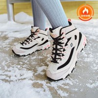 SKECHERS 斯凯奇 女靴高帮鞋老爹鞋休闲运动工装靴