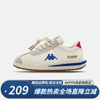 Kappa Kids卡帕童鞋2024秋季新款童鞋中大童亲子鞋男女童儿童耐磨防滑运动鞋   适合脚长约215mm
