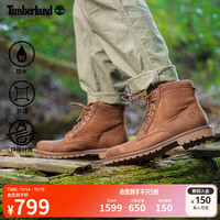 添柏岚（Timberland）男鞋户外休闲防水皮革高帮靴|A44MY A44MYW/铁锈色 44 鞋内长：28cm
