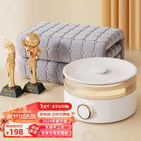 日遇水暖电热毯水暖毯水循环电热毯水电褥子家用恒温旋钮1.8*2.0米