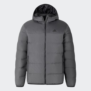 adidas 阿迪达斯 550蓬休闲保暖连帽鸭绒羽绒服男女冬季阿迪达斯轻运动 黑色 XS