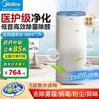 百亿补贴：Midea 美的 灵感系列 KJ500G-F11 家用空气净化器