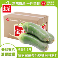 Goodfarmer 佳农 山东有机冰糖萝卜 150g/个 净重4.5斤