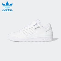 adidas 阿迪达斯 三叶草板鞋男女鞋秋新款FORUM运动休闲小白鞋板鞋FY7755