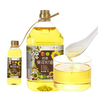 CHUCUI 初萃 物理压榨一级葵花籽油 5L+400ml