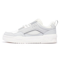 方升 361度鞋男女鞋2024秋冬潮流百搭复古鞋子运动休闲鞋 40 女款-【新月】羽毛白/光子灰