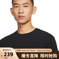 NIKE 耐克 男子速干训练T恤  DV9832-010 黑色 2XL