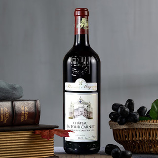 CHATEAU LA TOUR CARENT 拉图嘉利酒庄 正牌 2021年 干红葡萄酒 750ml*6瓶 红酒