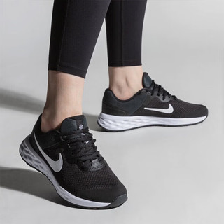 耐克（NIKE）女鞋2024秋冬季RUN SWIFT 3运动鞋缓震跑步鞋轻便休闲鞋 DD1096-003黑色/REVOLUTION 6 37.5