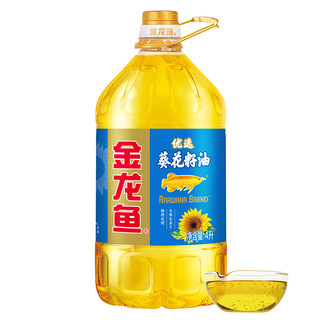 金龙鱼 葵花葵仁油4L