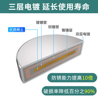 移动端、京东百亿补贴：欧利文 超强力磁铁贴片钕磁铁大小吸铁石吸盘 圆形8*3mm 20个装