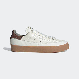 adidas 阿迪达斯 STAN SMITH CS经典运动板鞋男女阿迪达斯官方三叶草 复古白/咖啡色 38