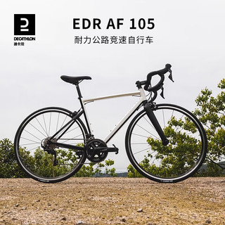 DECATHLON 迪卡侬 EDR竞速耐力铝架AF公路22速105禧玛诺自行车OVB12021-L码-2969350