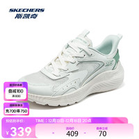 SKECHERS 斯凯奇 女鞋冬季舒适透气柔软时尚女士绑带休闲运动鞋