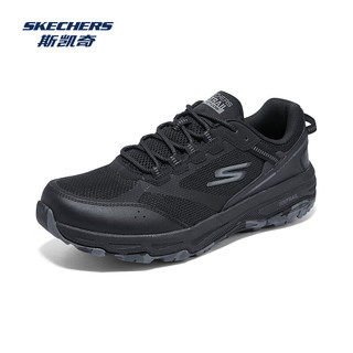 SKECHERS 斯凯奇 GO RUN TRAIL ALTITUDE男士户外跑步鞋220917C 黑色/炭灰色/BKCC 39.5