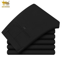 金盾 男士直筒休闲西裤 GD-DG805 黑色 33