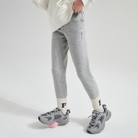 笛莎女童打底裤冬装加绒女孩儿童宝宝修身长裤迪莎童装 浅灰71