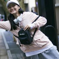 字母印花男女休闲小双肩包 DK009687