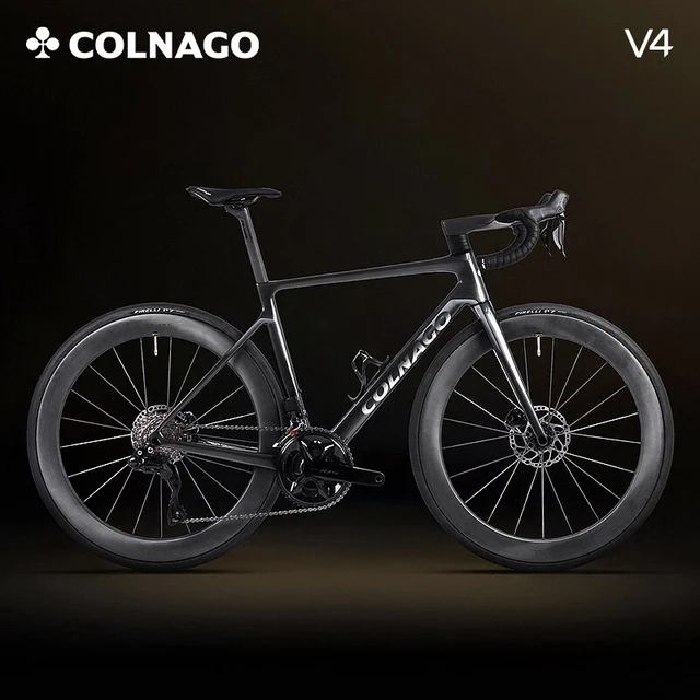 COLNAGO梅花V4 ULTRA 碳纤维轻量气动竞赛无线电变公路自行车 V4-ULTRA 大道灰