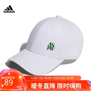 adidas 阿迪达斯 训练系列 VERBIAGE BB CAP 中性遮阳棒球帽 JF1007