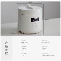 olayks 欧莱克 HY-254DA 电压力锅 2.5L