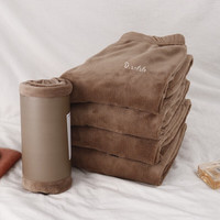 LING JING 灵镜 珊瑚绒外穿 束脚休闲加厚显瘦家居套装