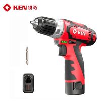 KEN 锐奇 Q锂电钻6012F变速电动螺丝刀起子机12V充电小手枪钻工具