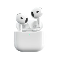 百亿补贴：Apple 苹果 AirPods 4 半入耳式真无线蓝牙耳机 白色 有线充电