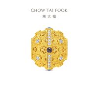 CHOW TAI FOOK 周大福 故宫人生四美传承黄金项链耳钉摆件多款新款