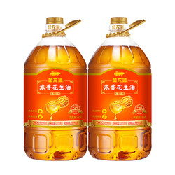 金龙鱼 花生油 5L*2 浓香食用油