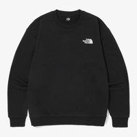 thenorthface/北面 男女通用长袖圆领卫衣运动宽松上衣 黑色