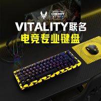 CHERRY 樱桃 XTRFY K5V2 Vitality小蜜蜂联名客制化键盘 CHERRY樱桃MX2A红轴