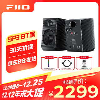 飞傲（FiiO）SP3 高保真便携桌面重低音大功率有源家用蓝牙乐器音箱音响