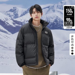 gxgjeans 2024年冬季新款短款立领羽绒服男式羽绒服男青少年