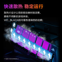 西部数据 WD_BLACK西数SN850P固态硬盘索尼PS5台式机1T电脑NVMe