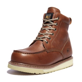 Timberland PRO 男式 Pro Wedge 6 英寸软鞋头工业工作靴 2024新款