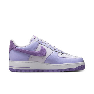 耐克（NIKE）AIR FORCE 1女子空军一号运动鞋冬季板鞋胶底HQ3905 500绣球花紫/树莓黑/微葡萄紫/白 38